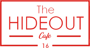 the hide out cafe LOGO