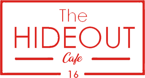 the hide out cafe LOGO